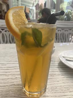 ドリンク オレンジ,ドリンク,リゾートの写真素材