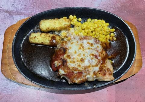 チキンのチーズ焼き チキンのチーズ焼き チキン,鶏肉,チーズの写真素材