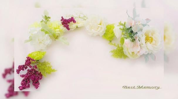 無垢のブーケ レトロ2 無垢のブーケ レトロ2 ブーケ,リースブーケ,花飾りの写真素材