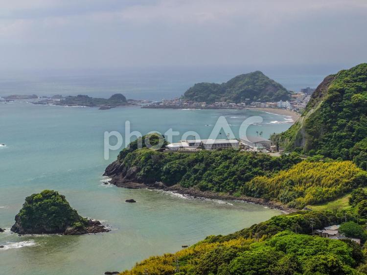 【千葉県】鴨川市・魚見塚展望台 魚見塚展望台,誓いの丘,展望台の写真素材