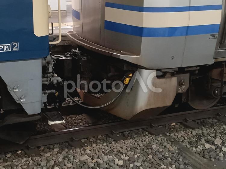 Ｅ２１７系前面排障器 e２１７系,ef６４形,ef６４ー１０３２の写真素材