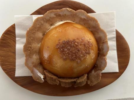 クレームブリュレ風タルトの写真