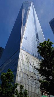 NY・ワンワールドトレードセンターの外観 ワンワールドトレードセンター,ニューヨーク,高層ビルの写真素材