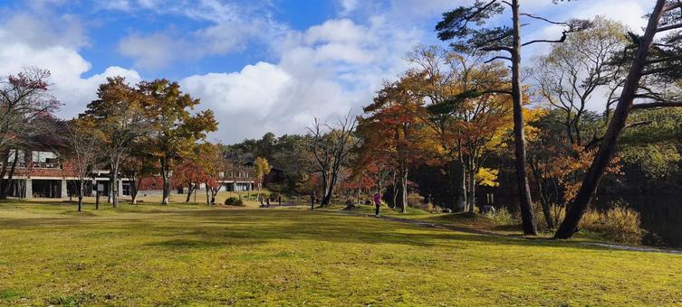 裏磐梯高原（福島） 自然,景色,晴れの写真素材