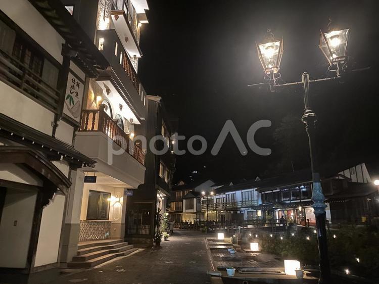 山形県　銀山温泉 銀山温泉,温泉街,聖地の写真素材