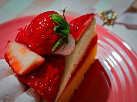 イチゴのタルト ストロベリー,タルト,フルーツの写真素材