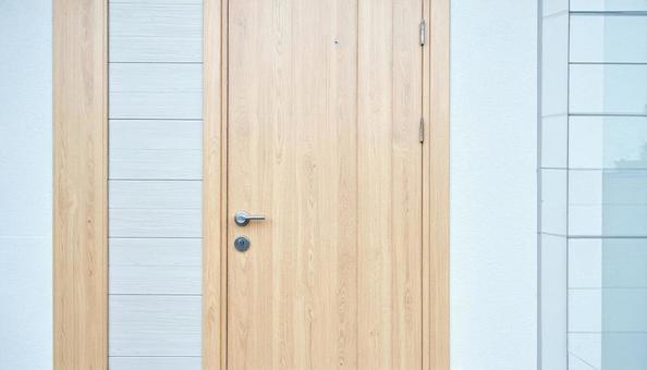 木のドア、美しい玄関 木のドア、美しい玄関の写真