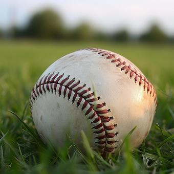 野球ボール 野球ボールの写真