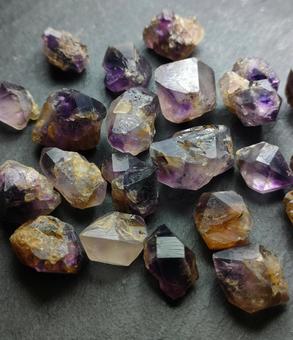 アメジスト アメジスト アメジスト,紫水晶,水晶の写真素材
