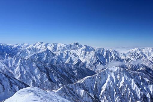唐松岳 唐松岳の写真