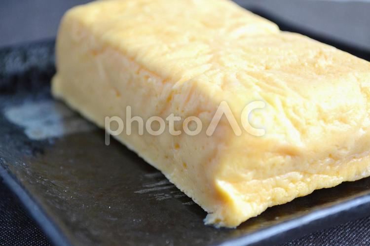 だし巻き玉子 卵,おかず,卵焼きの写真素材