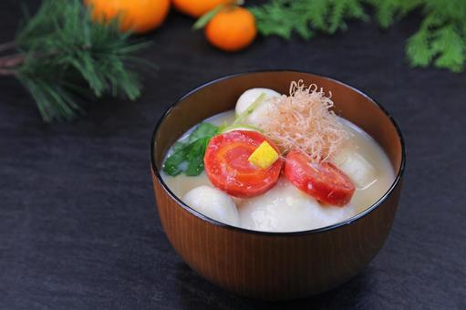 京都雑煮 京都雑煮 京都雑煮,雑煮,京都の写真素材