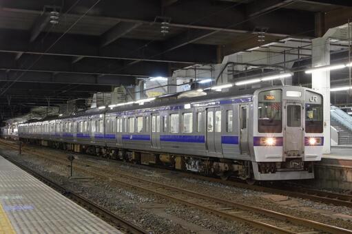 JR水戸線、415系1500番台 jr,常磐線,水戸線の写真素材