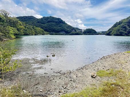 河川　田舎の川 自然,美,河川の写真素材