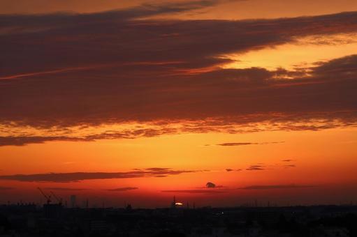 朝焼け dawn 朝焼け dawn 朝焼け,夜明け,朝焼け雲の写真素材