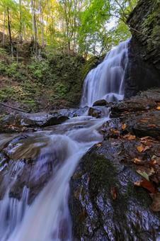 浅間大滝 浅間大滝,流れ,渓流の写真素材