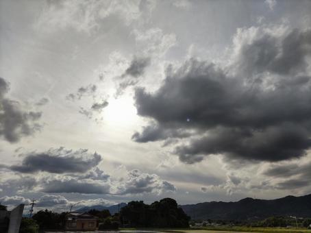 夏の空 夏の空の写真