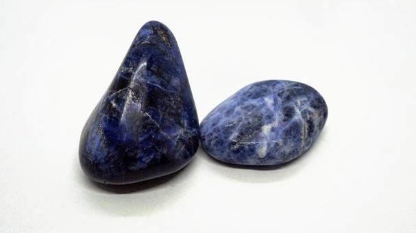 Photo, sodalite, natural stone, power stone, 