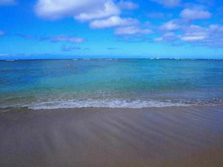 ハワイの海4 ハワイの海4の写真