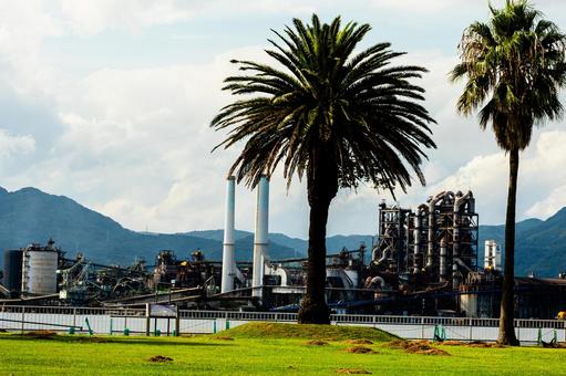 晴海親水公園 晴海親水公園,山口県,周南市の写真素材