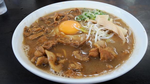 徳島ラーメン 徳島ラーメン 徳島,卵,名物の写真素材