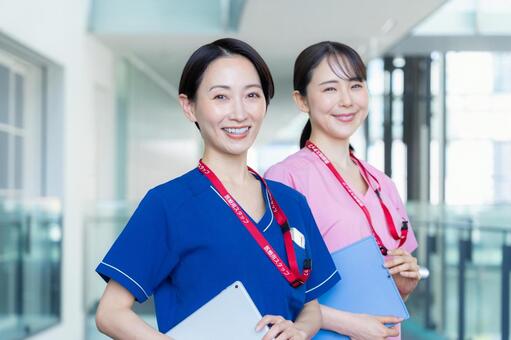 病院で働く女性の医者 病院,医者,医療の写真素材