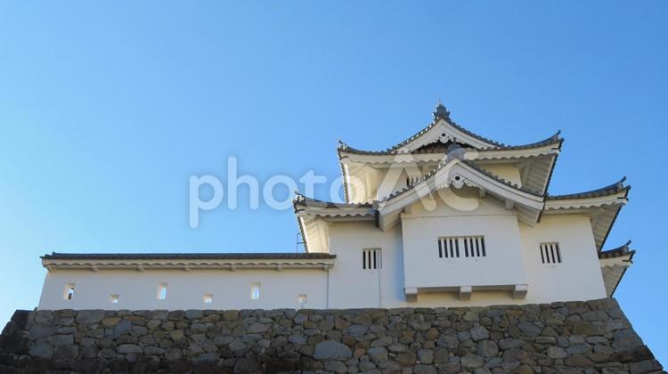 甲府城　稲荷櫓 甲府城,舞鶴城,天守台の写真素材