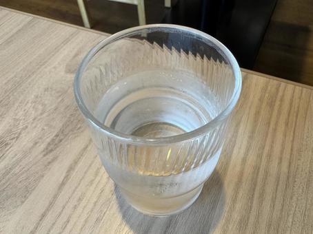 お冷 お冷 水,お冷,ミネラルウォーターの写真素材