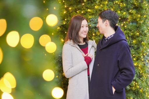 夫婦互相凝視 夫婦互相凝視