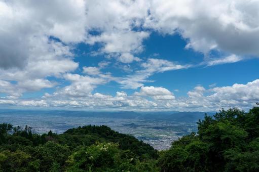 大和葛城山 山頂より 大和葛城山 山頂よりの写真