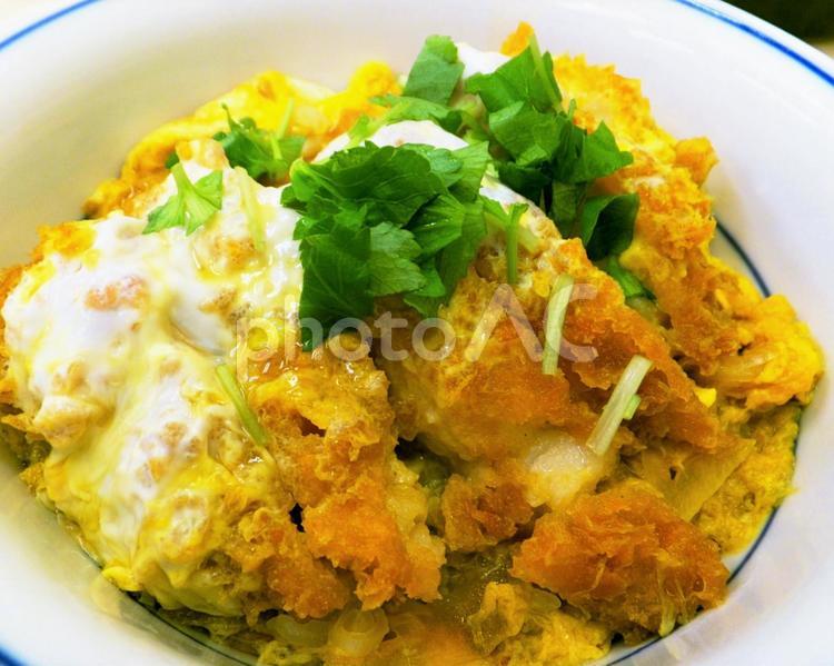 かつ丼５ かつ丼,どんぶり,卵とじの写真素材