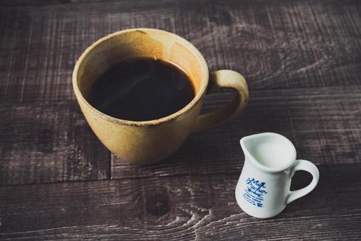 コーヒーとミルク コーヒーとミルクの写真