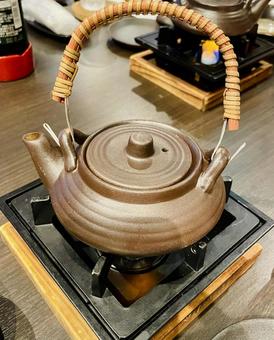 土瓶蒸し 土瓶蒸し 土瓶蒸し,和食,日本の写真素材