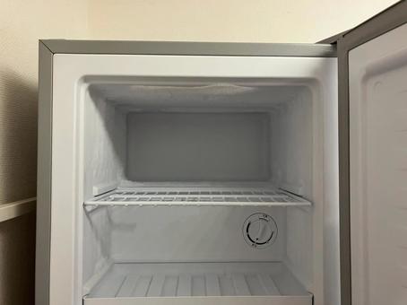 冷凍庫の霜 冷凍庫の霜の写真