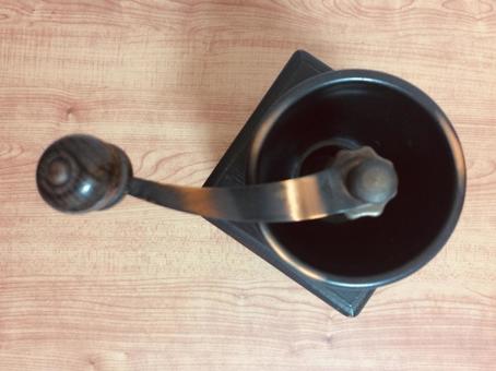 Coffee mill bird's-eye view, JPG Coffee mill bird's-eye view, coffee mill, coffee, mill, JPG