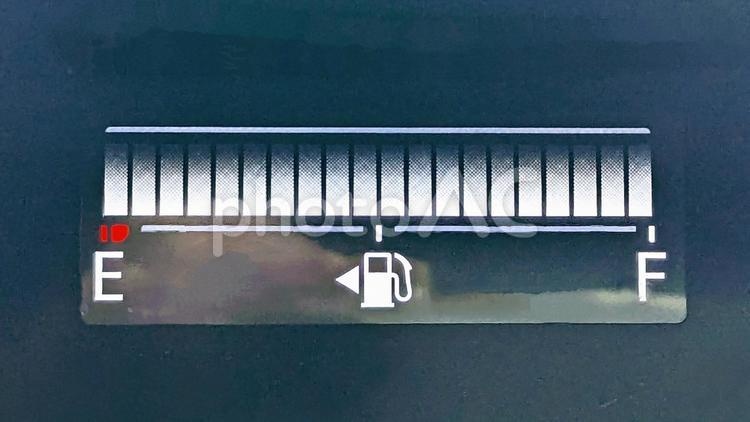 車の満タン表示 満タン,車,表示の写真素材