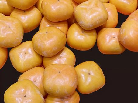 果物・柿 柿,柿の木,実の写真素材