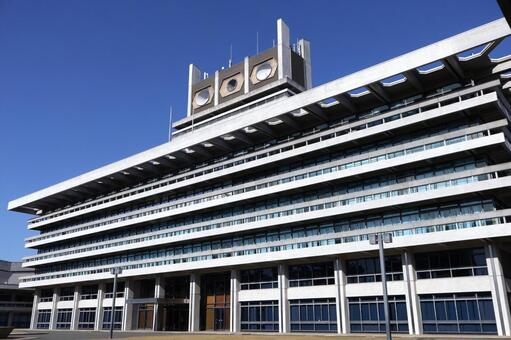 奈良県庁　建物外観　奈良県奈良市 奈良県庁,奈良,県庁の写真素材