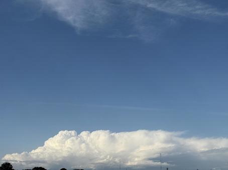 空と雲 コピスペース 空と雲 コピスペース 青空,雲,背景の写真素材