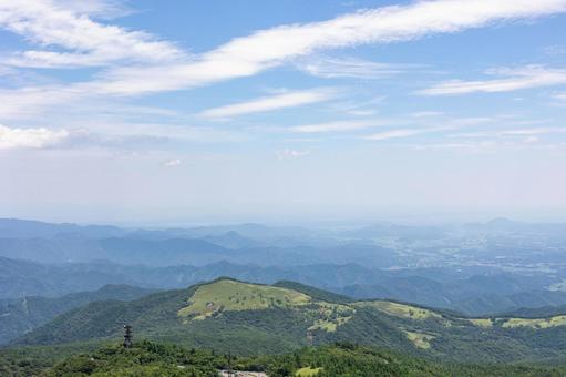 キスゲ平からの眺望 キスゲ平からの眺望 栃木県,眺め,街並みの写真素材