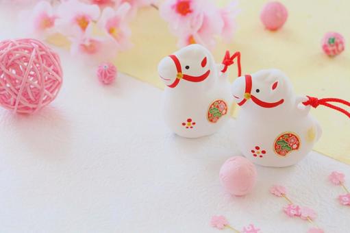 年賀状 午 年賀状 午の写真