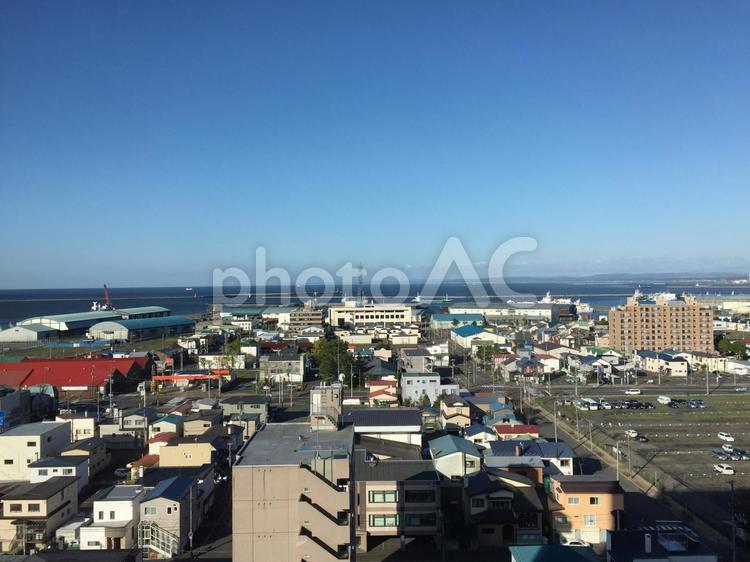 釧路の街並み 釧路,街並み,風景の写真素材