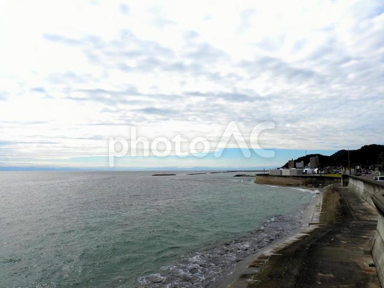 知多半島の風景 知多半島,海,空の写真素材