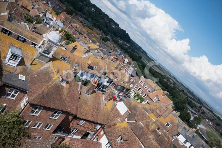 ライの街並み4 おとぎ話,かわいい,イギリスの写真素材