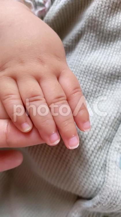 赤ちゃんの指 赤ちゃん,指,爪の写真素材