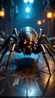 ゲームのモンスター クモB ゲームのモンスター クモBの写真