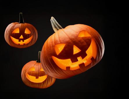 ハロウィンのカボチャのランタンの写真