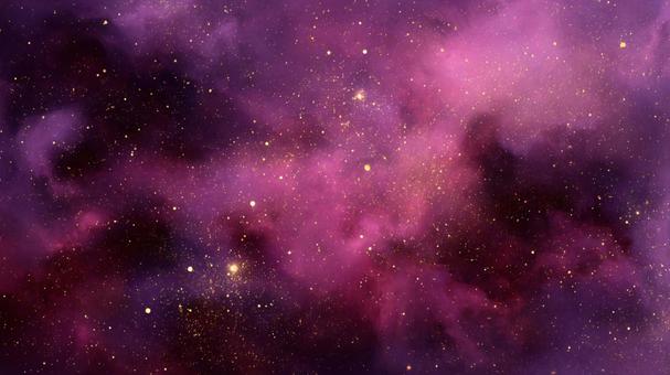 幻想的な星の広がりの写真