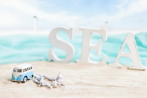 海イメージ sea image 海イメージ sea image 砂浜,貝殻,白い砂の写真素材
