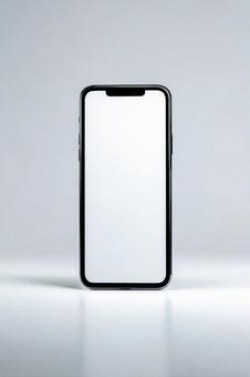 スマホ　モックアップ　iPhone風の写真